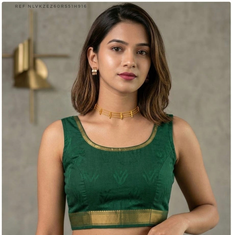 24K Premium Gold Plated Kerala Traditional Elakkathali Choker Set with Matching Earrings