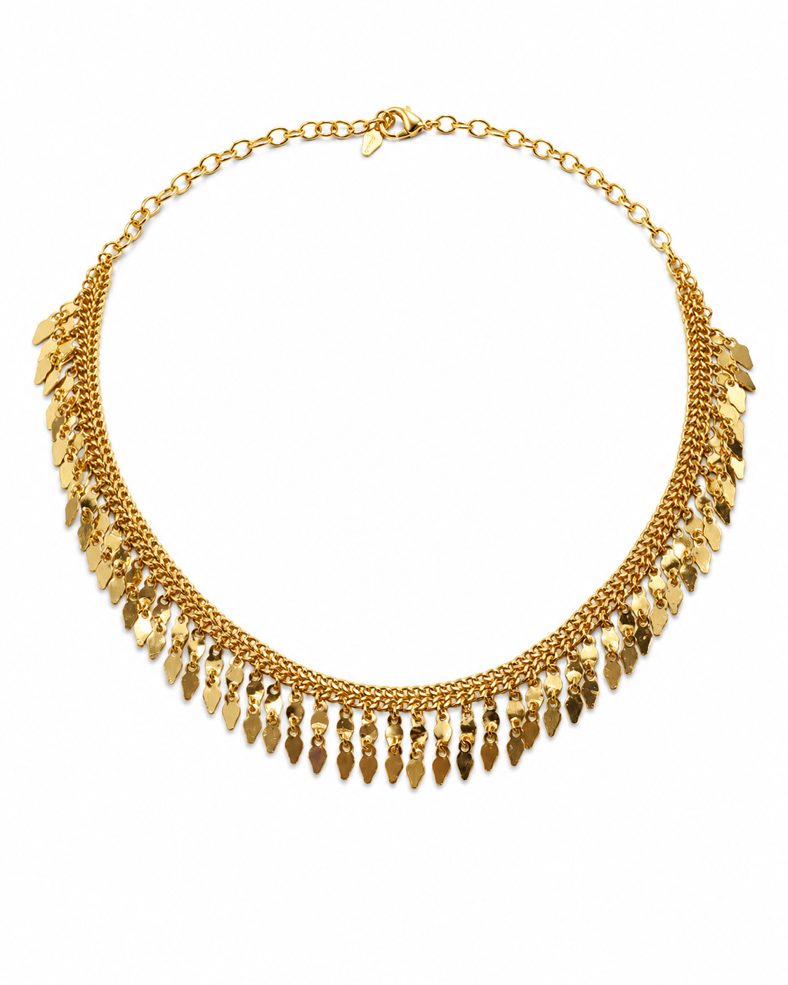 24ct Gold Plated Double Layer Elakkathali