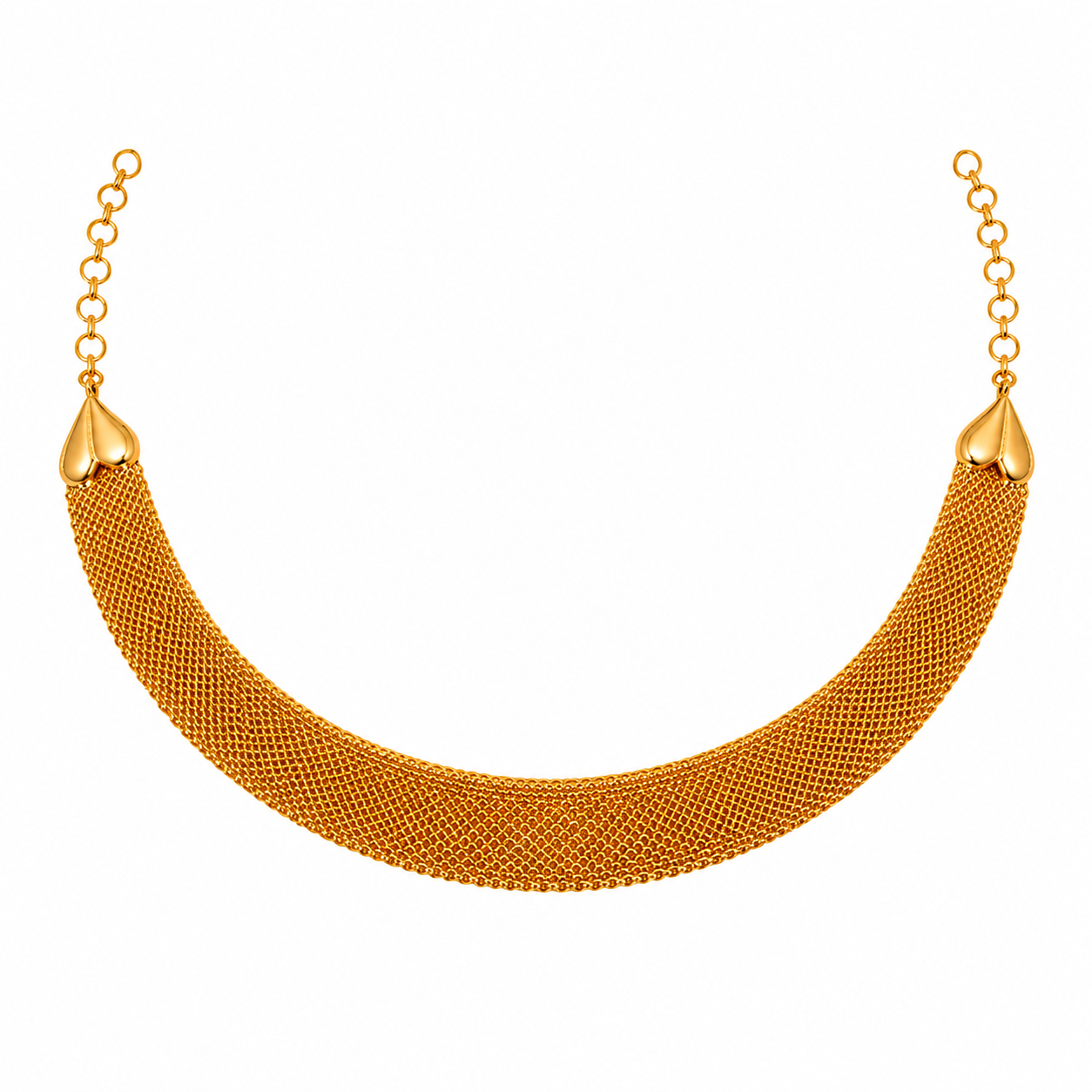 24K Premium Gold Plated Kasavu Necklace | Onam Special